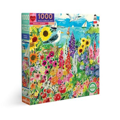 eeBoo Seagull Garden 1000 pc. rectangular