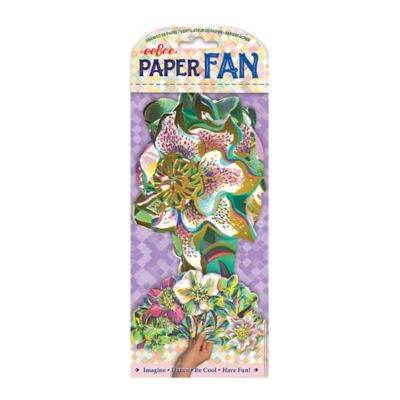 eeBoo Paper Fan: Asta's Flower