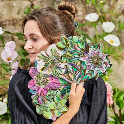 Image showing  Paper Fan: Asta's Flower