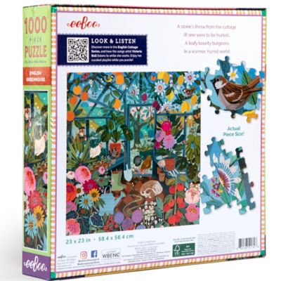 Image showing  Piece & Love: English Greenhouse - 1000 pc. Puzzle