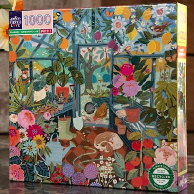Image showing  Piece & Love: English Greenhouse - 1000 pc. Puzzle