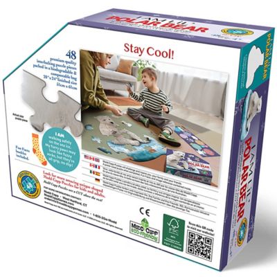 Image showing  I Am LiL' Polar Bear, 48 pc. Puzzle
