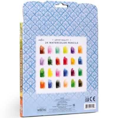 Image showing  Watercolor Pencils: Seashells, 24 pc.