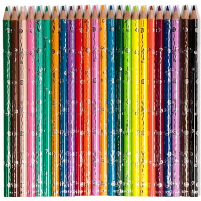 Image showing  Watercolor Pencils: Seashells, 24 pc.