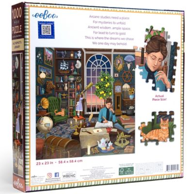 Image showing 2 th eeBoo Piece & Love, Alchemist's Library, 1000 pc. Puzzle