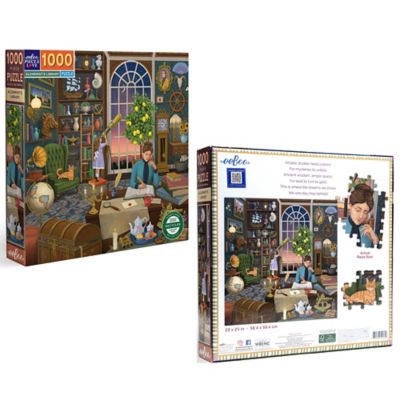 Image showing 5 th eeBoo Piece & Love, Alchemist's Library, 1000 pc. Puzzle