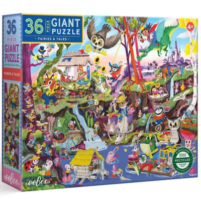 eeBoo Giant Puzzle, Fairies & Tales, 36 pc.