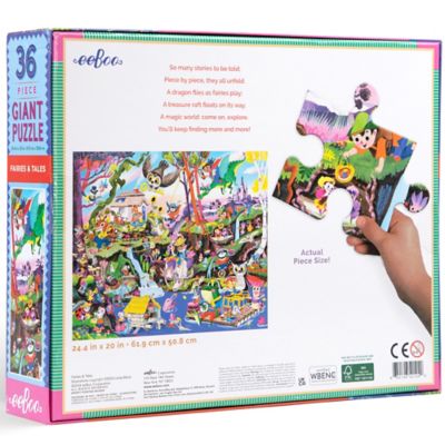 Image showing  Giant Puzzle, Fairies & Tales, 36 pc.