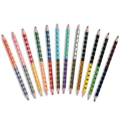 Image showing  Double-Sided Colored Pencils: Mushroom, 12 pc.