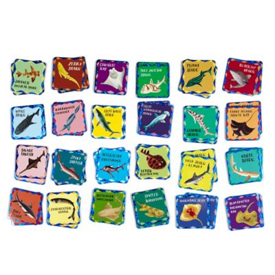 Image showing  Memory & Matching Game: Shiny Sharks & Friends