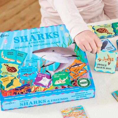 Image showing  Memory & Matching Game: Shiny Sharks & Friends