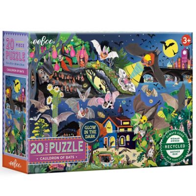 eeBoo 20 pc. Puzzle: Love of Bats