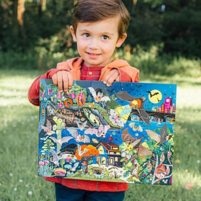 Image showing  20 pc. Puzzle: Love of Bats