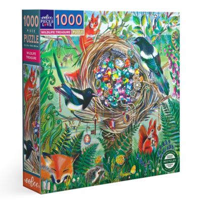 eeBoo pc. & Love: Wildlife Treasure - 1000 pc. Puzzle
