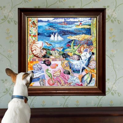 Image showing 4 th eeBoo Piece & Love: Seashells by the Shore - 1000 pc. Puzzle