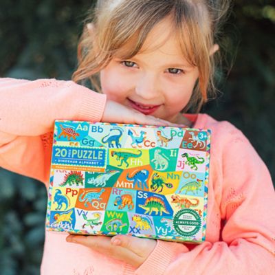 Image showing  20 pc. Puzzle: Dinosaur Alphabet