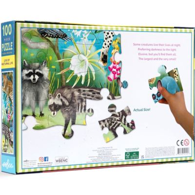 Image showing 1 th eeBoo 100 pc. Puzzle, Love of Nocturnal Life