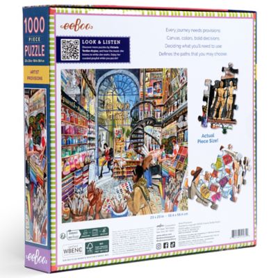 Image showing  Piece & Love: Artist Provisions - 1000 pc. Puzzle
