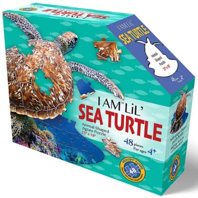 Image showing  I Am LiL' Sea Turtle, 48 pc. Puzzle