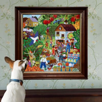 Image showing  pc. & Love: Fall Apple Picking - 1000 pc. Puzzle