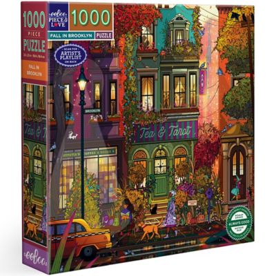 eeBoo pc. & Love: Fall in Brooklyn - 1000 pc. Puzzle