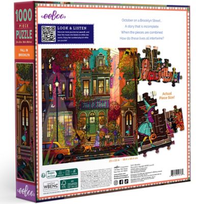 Image showing  pc. & Love: Fall in Brooklyn - 1000 pc. Puzzle
