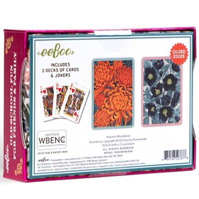 Image showing  Piece & Love: Autumn Abundance Playing Cards