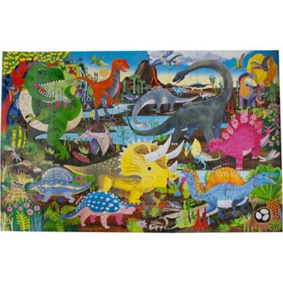 Image showing  Land of Dinosaurs - 100 pc. Puzzle