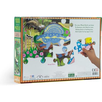 Image showing  Land of Dinosaurs - 100 pc. Puzzle