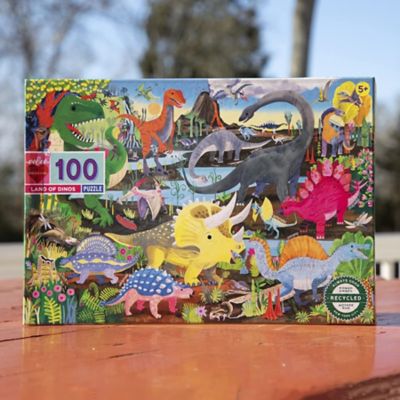 Image showing  Land of Dinosaurs - 100 pc. Puzzle