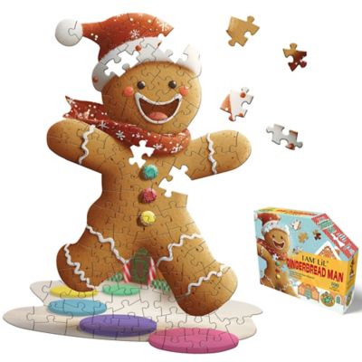 Madd Capp Puzzles I Am LiL' Gingerbread Man, 100 pc. Puzzle