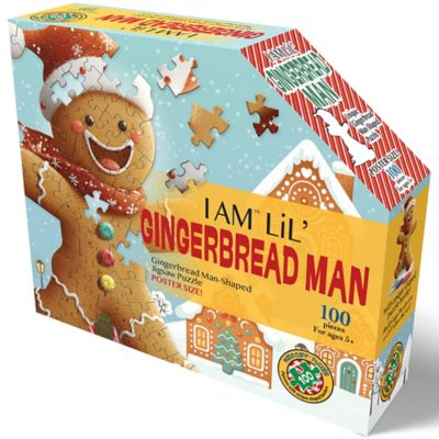 Image showing  I Am LiL' Gingerbread Man, 100 pc. Puzzle