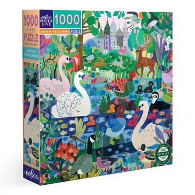 eeBoo Piece & Love: Ducks in the Clearing - 1000 pc. Puzzle