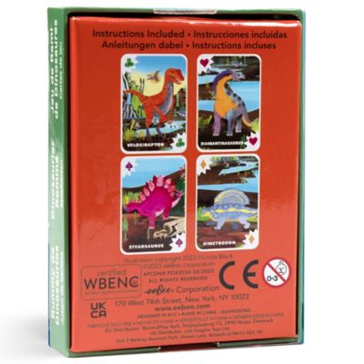 Image showing  Rummy Card Game, Dinosaur