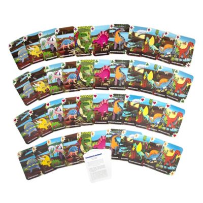 Image showing  Rummy Card Game, Dinosaur