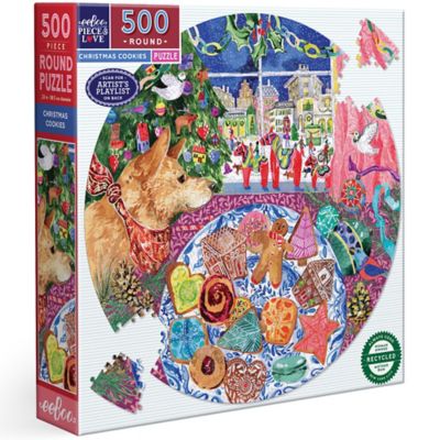 eeBoo pc. & Love: Christmas Cookies - 500 pc. Puzzle
