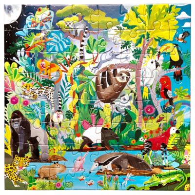 Image showing  64 pc. Puzzle: Rainforest