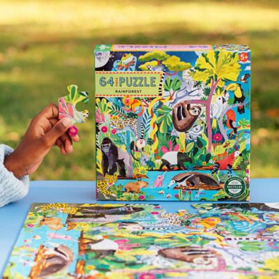 Image showing  64 pc. Puzzle: Rainforest