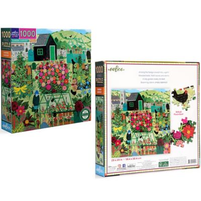 Image showing 5 th eeBoo Piece & Love: Garden Harvest - 1000 pc. Puzzle