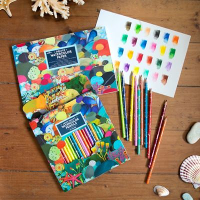 Image showing  Watercolor Pencils: Tidepool - 24 pc.