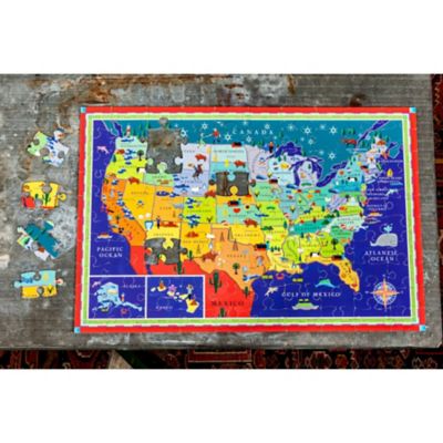 Image showing 6 th eeBoo This Land is Your Land 2nd Edition 100 pc. Puzzle