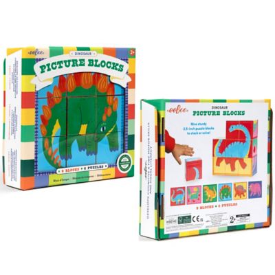 Image showing 6 th eeBoo Picture Blocks: Dinosaur