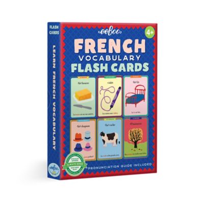 eeBoo French Flash Cards 3rd Edition