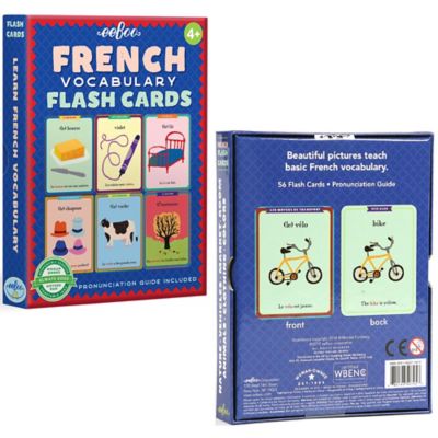 Image showing 5 th eeBoo French Flash Cards 3rd Edition
