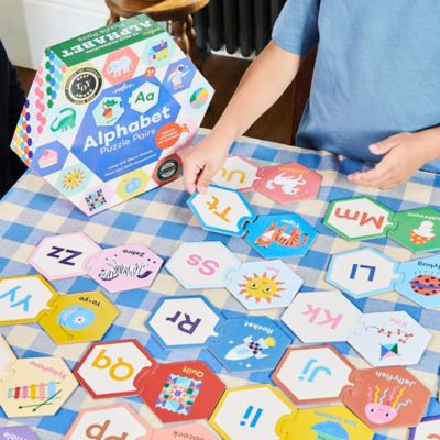 Image showing  Hexagon Puzzle Pairs, Alphabet