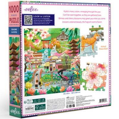 Image showing  pc. & Love: Seasons in Kyoto - 1000 pc. Puzzle