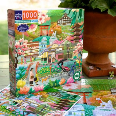 Image showing  pc. & Love: Seasons in Kyoto - 1000 pc. Puzzle