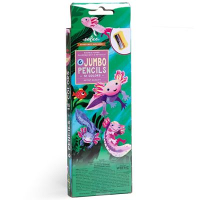 Image showing  Jumbo Double Pencils: Axolotl