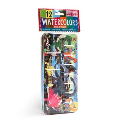 eeBoo Watercolors Paint Set: Dinosaur