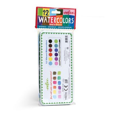 Image showing  Watercolors Paint Set: Dinosaur